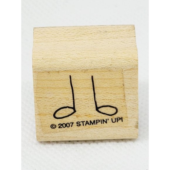 2007 Stampin’ Up Legs Wooden Rubber Stamp - Picture 1 of 9
